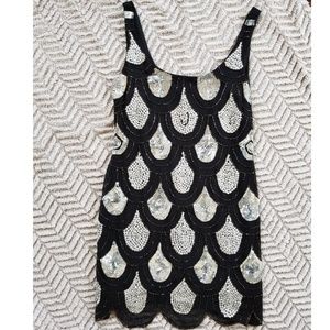 Aqua Sequenced Dress